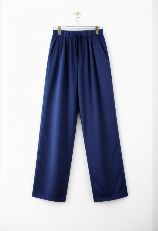 Fold Over Waist Y2K Straight Leg Pants